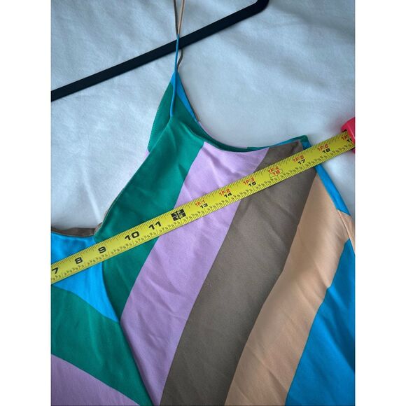 Tibi Womens Julian Striped Dress Size 8 - Picture 6 of 7